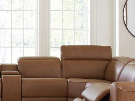 Magic Man 6-Piece Power Reclining Sectional with Console