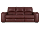 Alessandro Garnet Power Reclining Sofa, Loveseat And Recliner