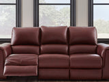Alessandro Garnet Power Reclining Sofa, Loveseat And Recliner