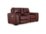 Alessandro Garnet Power Reclining Sofa, Loveseat And Recliner