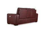 Alessandro Garnet Power Reclining Sofa, Loveseat And Recliner