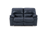 Leesworth Ocean Power Reclining Sofa, Loveseat And Recliner