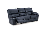Leesworth Ocean Power Reclining Sofa, Loveseat And Recliner