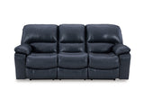 Leesworth Ocean Power Reclining Sofa, Loveseat And Recliner