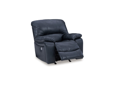 Leesworth Ocean Power Reclining Sofa, Loveseat And Recliner