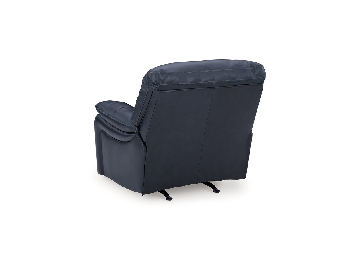 Leesworth Ocean Power Reclining Sofa, Loveseat And Recliner