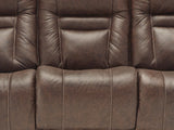 Wurstrow Umber Power Reclining Sofa, Loveseat And Recliner