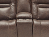 Wurstrow Umber Power Reclining Sofa, Loveseat And Recliner