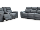 Mindanao Steel Power Reclining Sofa And Loveseat
