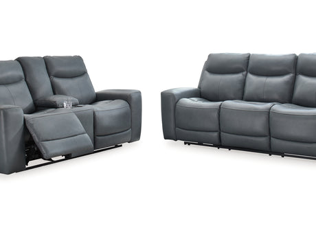 Mindanao Steel Power Reclining Sofa And Loveseat