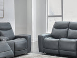 Mindanao Steel Power Reclining Sofa And Loveseat