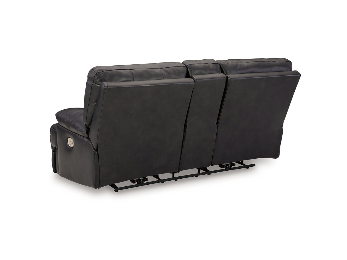 Mountainous Eclipse Power Reclining Sofa, Loveseat And Recliner