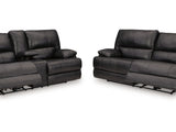 Mountainous Eclipse Power Reclining Sofa, Loveseat And Recliner