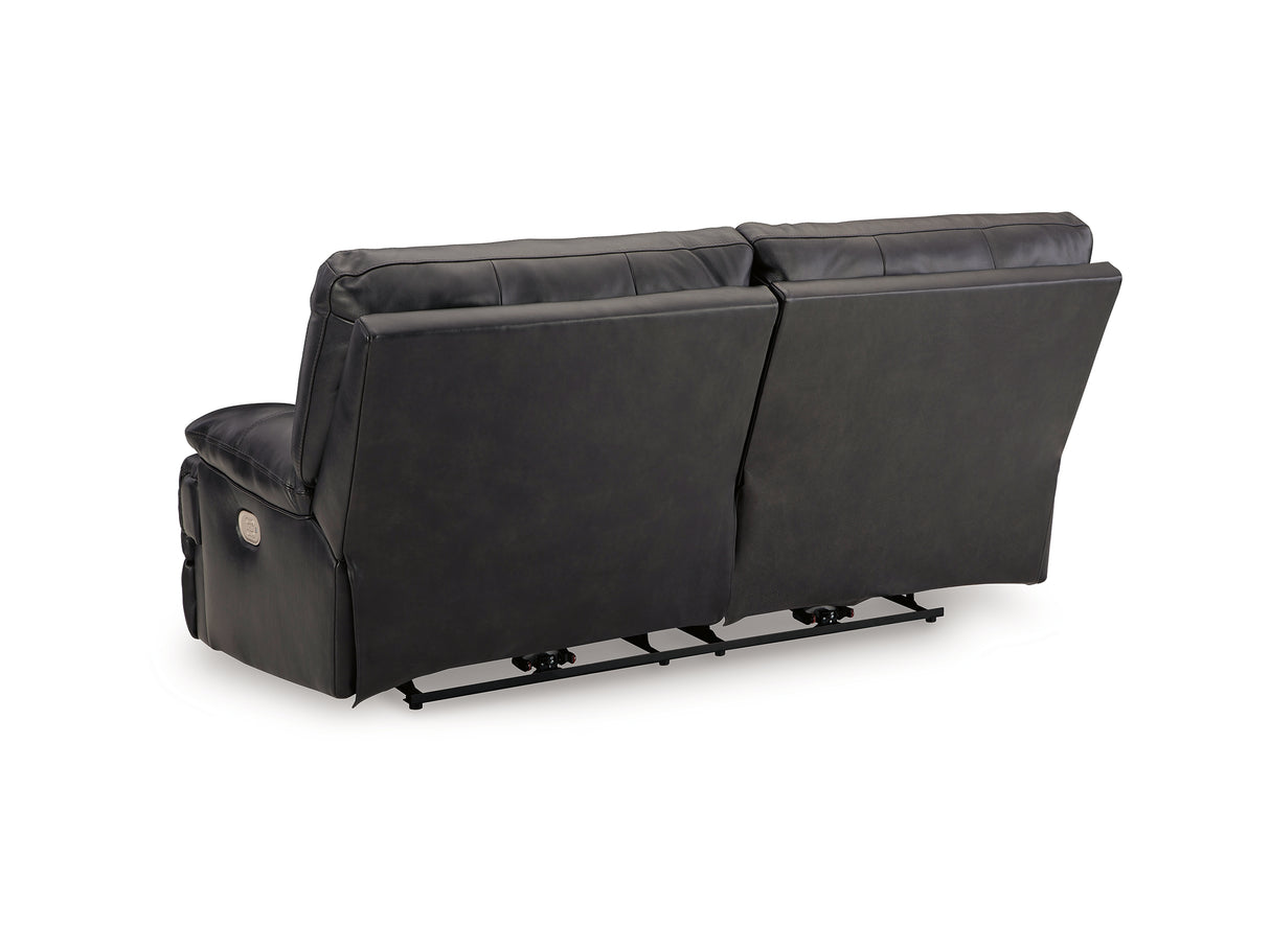 Mountainous Eclipse Power Reclining Sofa, Loveseat And Recliner