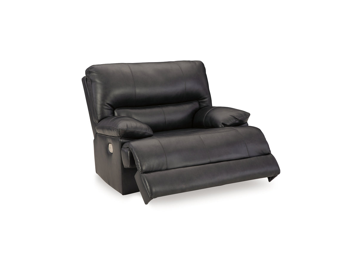 Mountainous Eclipse Power Reclining Sofa, Loveseat And Recliner