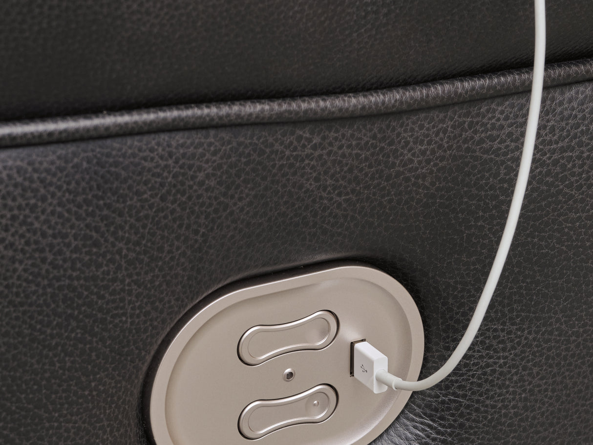 Mountainous Eclipse Power Reclining Sofa And Loveseat