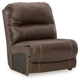 Dunleith Chocolate Armless Chair