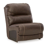 Dunleith Chocolate Armless Chair