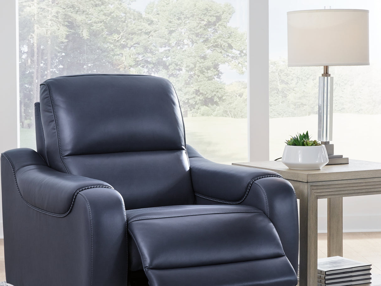 Mercomatic Ocean Power Reclining Sofa, Loveseat And Recliner