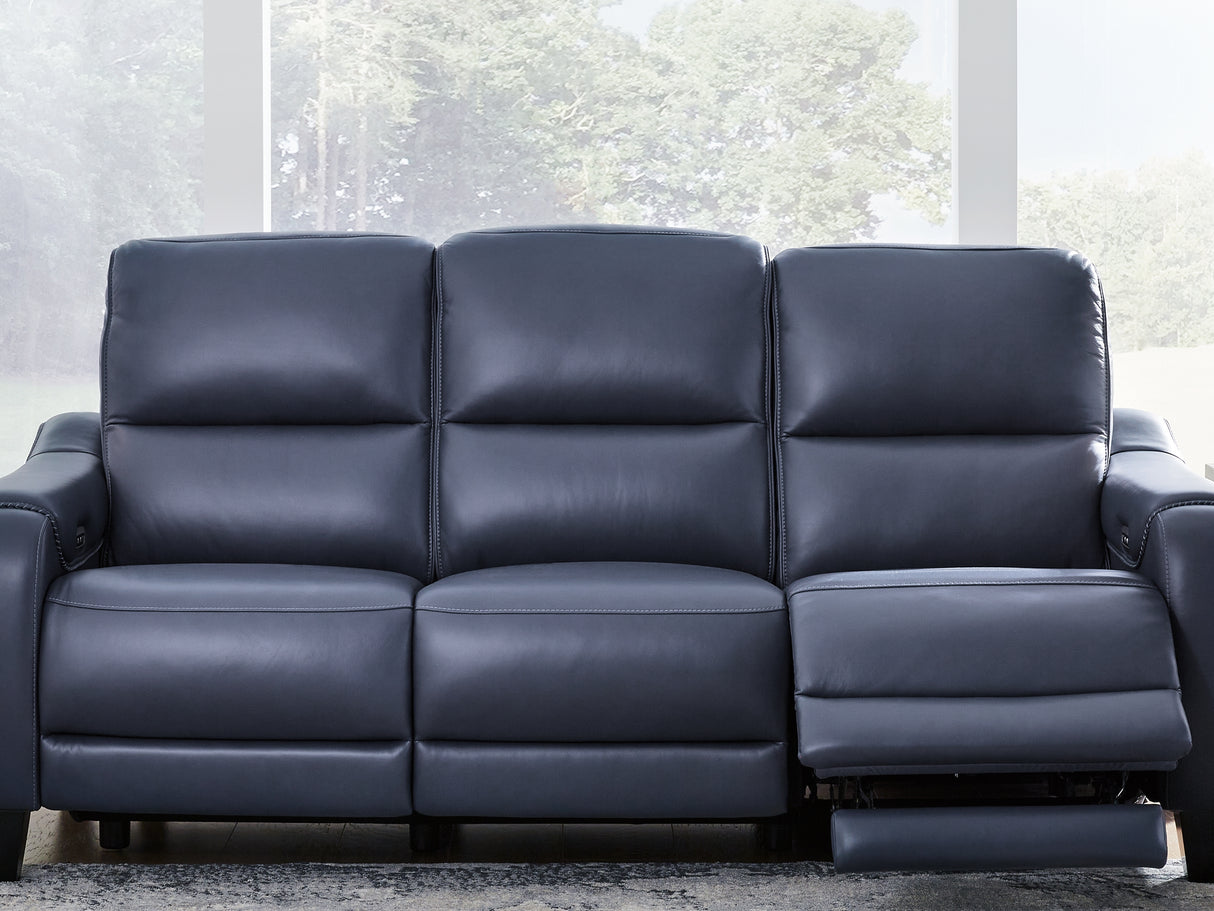Mercomatic Ocean Power Reclining Sofa, Loveseat And Recliner