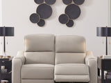 Mercomatic Gray Power Reclining Sofa, Loveseat And Recliner