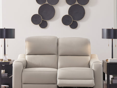 Mercomatic Gray Power Reclining Sofa, Loveseat And Recliner