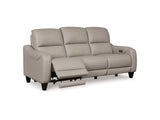 Mercomatic Gray Power Reclining Sofa, Loveseat And Recliner
