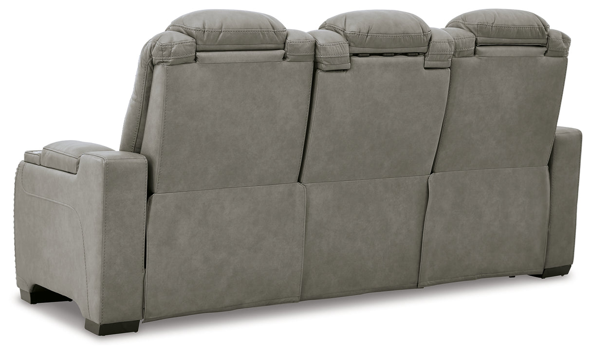 The Gray Man-Den Power Reclining Sofa