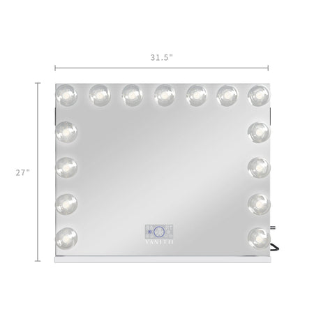 Marilyn Hollywood Vanity Mirror Pro Max with 15 PCS G95FLM Bulbs