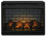 Entertainment Black Accessories Electric Infrared Fireplace Insert