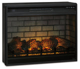 Entertainment Black Accessories Electric Infrared Fireplace Insert