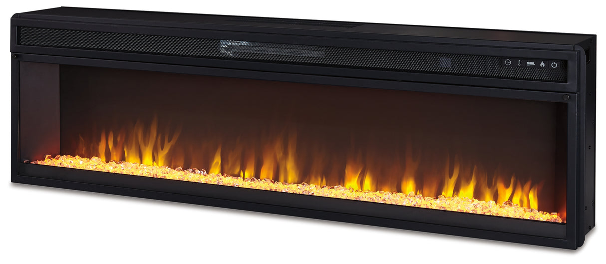 Entertainment Black Accessories Electric Fireplace Insert