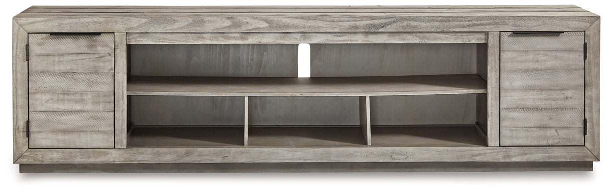 Naydell Gray 92" Tv Stand