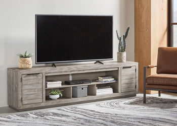 Naydell Gray 92" Tv Stand