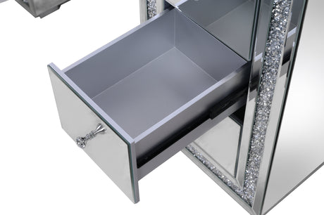 Mirrored Vanity With LED Lights