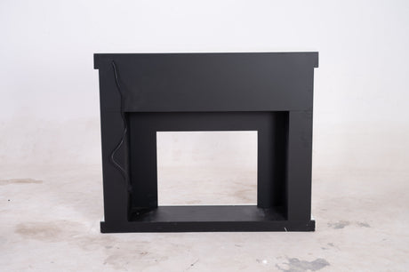 Crushed Diamonds LED Mirrored Fireplace