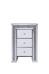 Crushed Diamonds LED Bedside Table