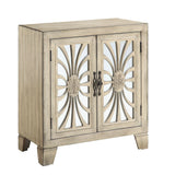 Nalani Antique White Finish Accent Table