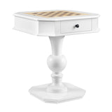 Galini White Finish Gaming Table