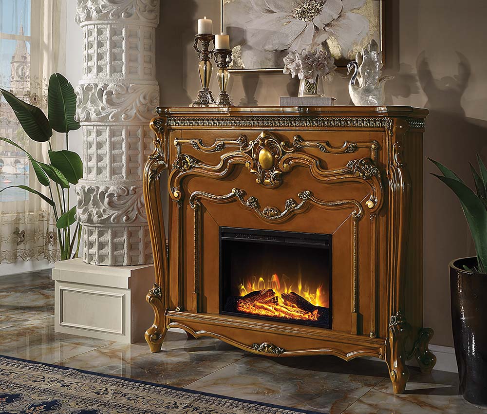 Picardy Honey Oak Finish Fireplace