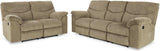 Alphons Reclining Living Room Set In Briar