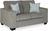 Altari Living Room Set In Alloy