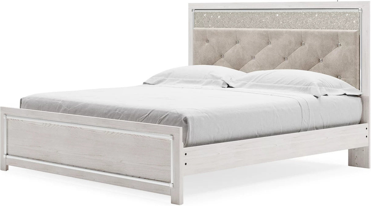 Altyra Panel Bedroom Set In White