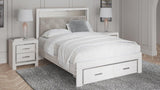 Altyra Panel Bedroom Set In White
