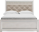 Altyra Panel Bedroom Set In White