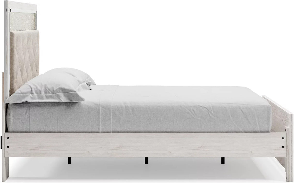 Altyra Panel Bedroom Set In White