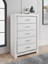 Altyra Panel Bedroom Set In White