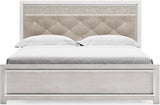 Altyra Panel Bedroom Set In White