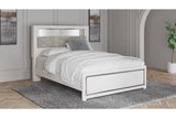 Altyra Panel Bookcase Bedroom Set In White