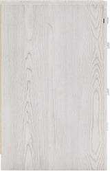 Altyra Panel Bookcase Bedroom Set In White